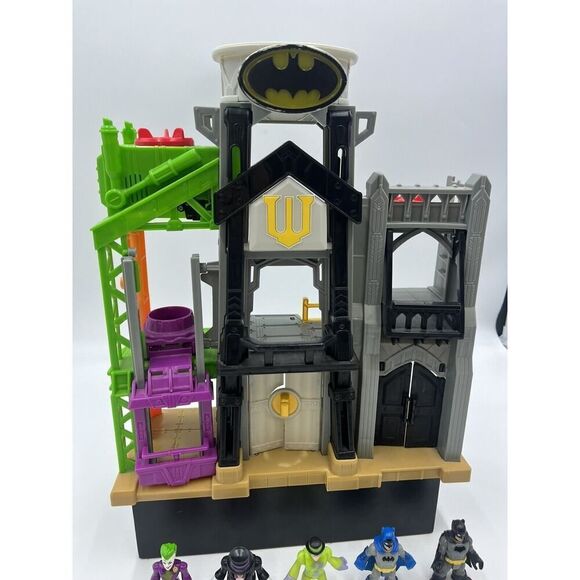 BATMAN Wayne Manor 2015 Fisher-Price IMAGINEXT PLAYSET HERO With Figures - Picture 6 of 6